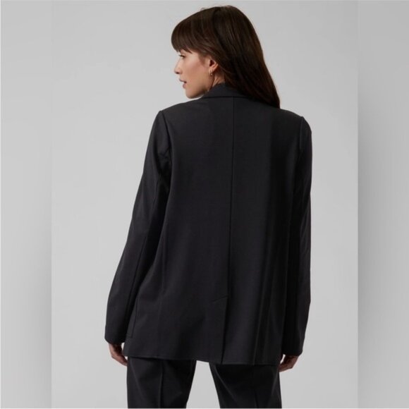 Athleta Eastbound Blazer Black Size 16 - Picture 3 of 6